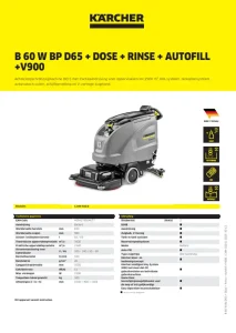 اسکرابر صنعتی مدل B 60 W BP