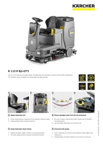 کاتالوگ اسکرابر B 110
