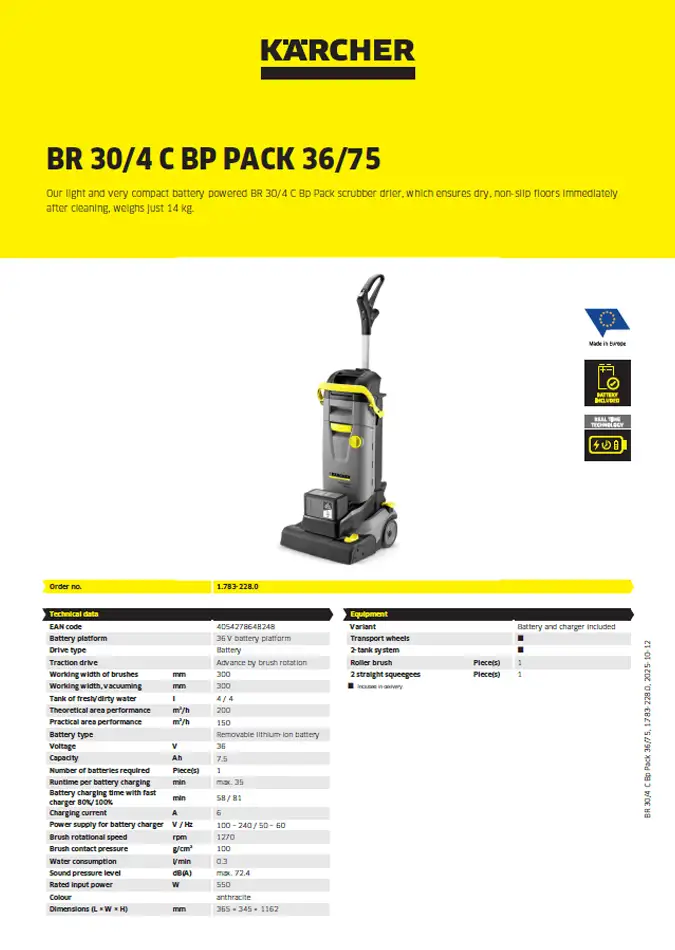 اسکرابر BR 30 4 C