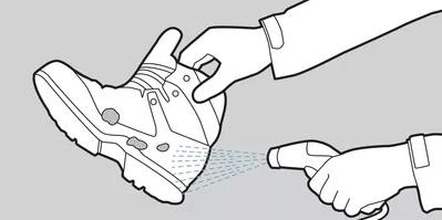 شستن کفشهای کوهنوردی