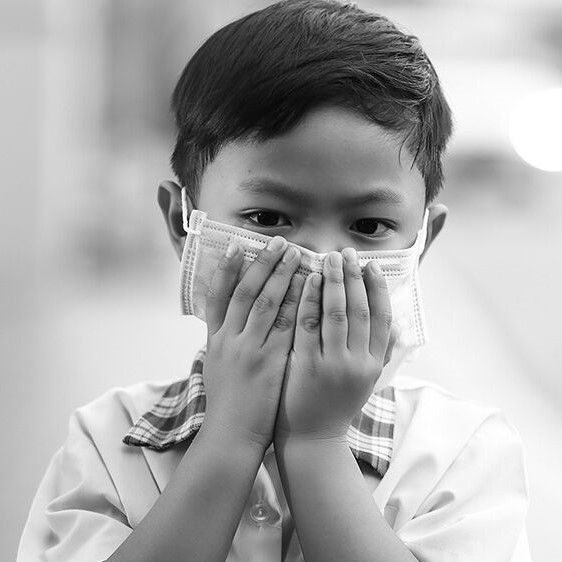 آلودگی هوا و تأثیر آن بر روی کودکان