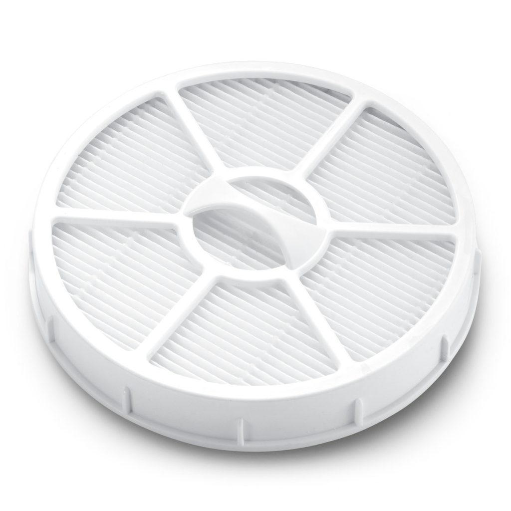 فیلتر HEPA 13 کارچر 2.863-238.0 فیلتر یدکی و قابل شستوشوی مخصوص جاروبرقی Kärcher VC 3 است که با استاندارد EN 1822:1998 برای تصفیه مؤثر هوای خروجی و بهدامانداختن ذرات بسیار ریز، گرده و ذرات ایجادکننده حساسیت طراحی شده است. این فیلتر با ابعاد 125 × 125 × 29 میلیمتر و وزن حدود 100 گرم عرضه میشود و در بسته یک عدد فیلتر قرار دارد. اگر فیلتر VC 3 شما فرسوده یا آسیبدیده شده است، 2.863-238.0 گزینه جایگزین سازگار با این مدل است؛ پیش از خرید حتماً مدل دقیق جاروبرقی را بررسی کنید.